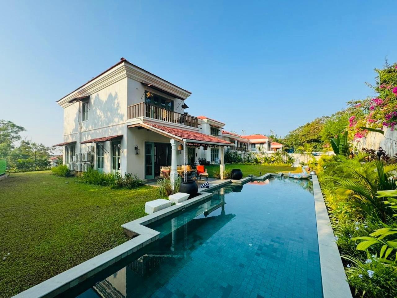הוילה ואגאטור Casa Azul- Luxury 4Bhk Assagao With Private Pool מראה חיצוני תמונה